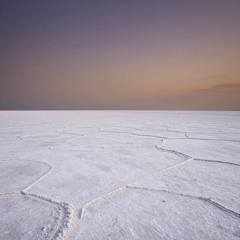 Salt Flats Approach. Photographed by Leila Marchetti, 2021. Night Work collection.