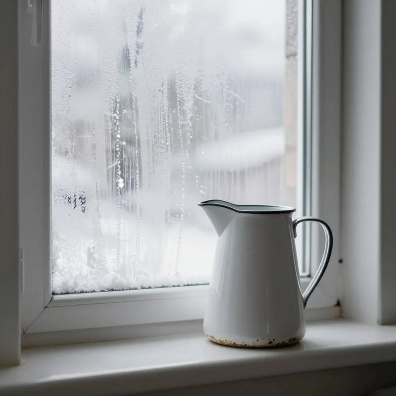 Kitchen Window, Winter. Photographed by P. Lindqvist, 1996. Field Notes collection.