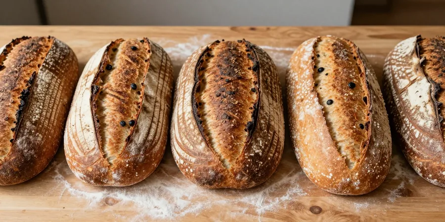 Country Miche on the shelf